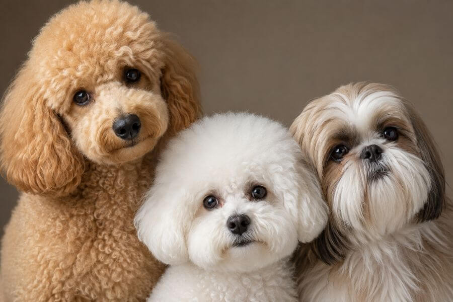 Read more about the article 10 Best Dog Breeds That Don’t Shed (Great for Allergy Sufferers)