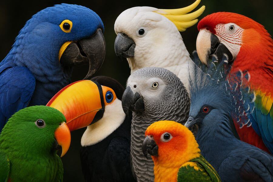 Read more about the article 10 Most Exotic Birds You Can Legally Own as Pets