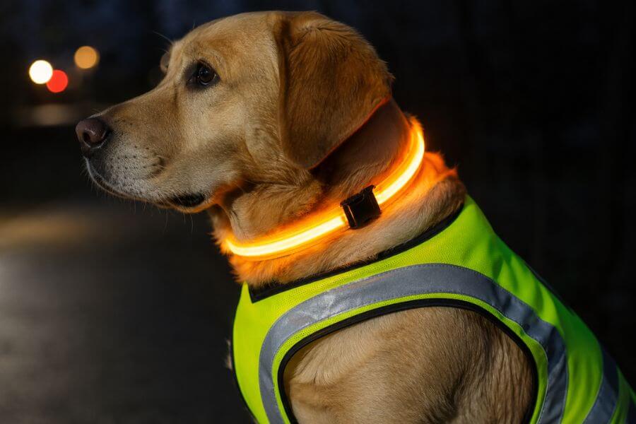 10 Best High-Visibility LED Collars and Safety Vests for Night Walking pawpaw10