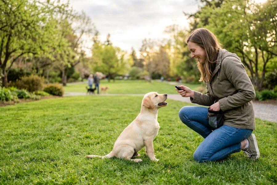 Read more about the article Clicker Training for Puppies: Where to Start in 2026