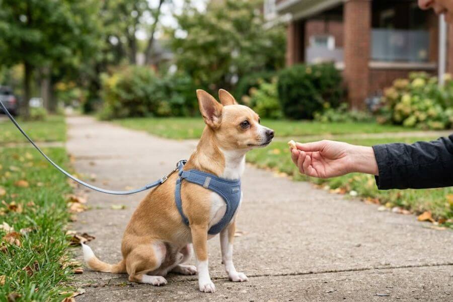 Read more about the article How to Stop a Chihuahua from Barking at Strangers