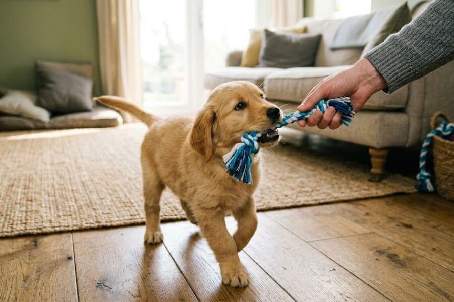 Read more about the article 8 Quickest Methods to Stop a Puppy From Biting Your Hands and Feet