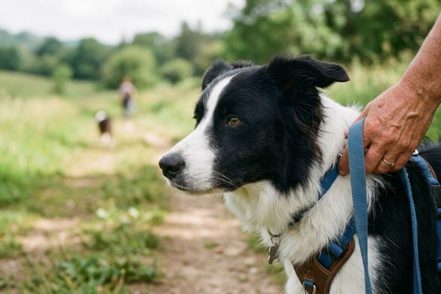 Read more about the article How to Train a Reactive Border Collie to Calm Down on Walks