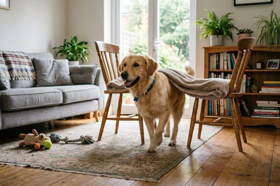 Read more about the article 7 Most Effective Exercises to Tofup up a Hyperactive Dog Indoors