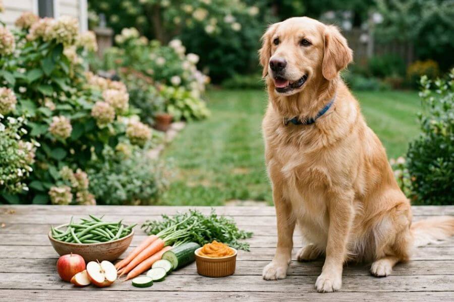 Read more about the article 7 Safest Fruits and Vegetables to Help Your Overweight Dog Lose Weight