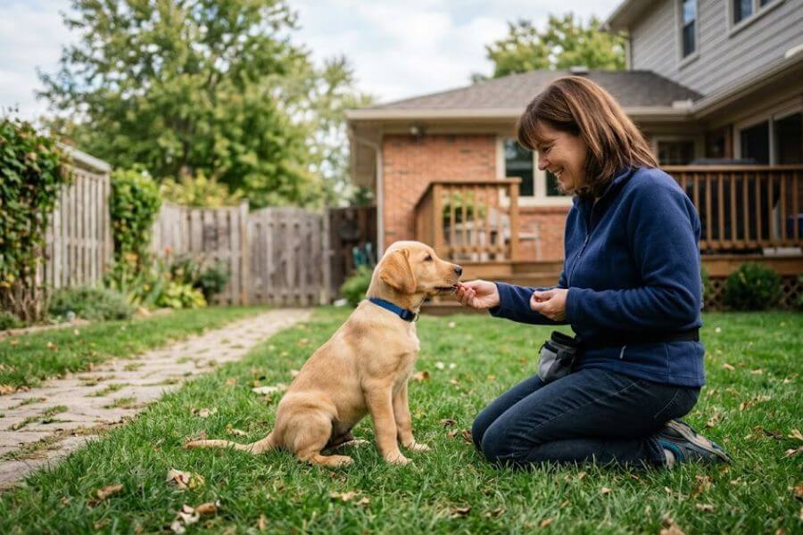 Read more about the article Step-by-Step Puppy Potty Training Schedule for Busy Owners