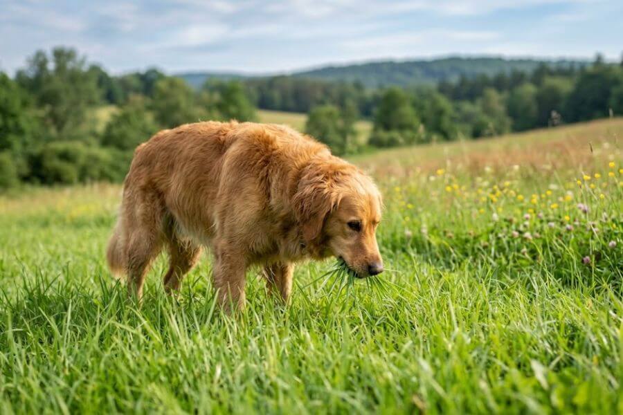 why-dogs-eat-grass