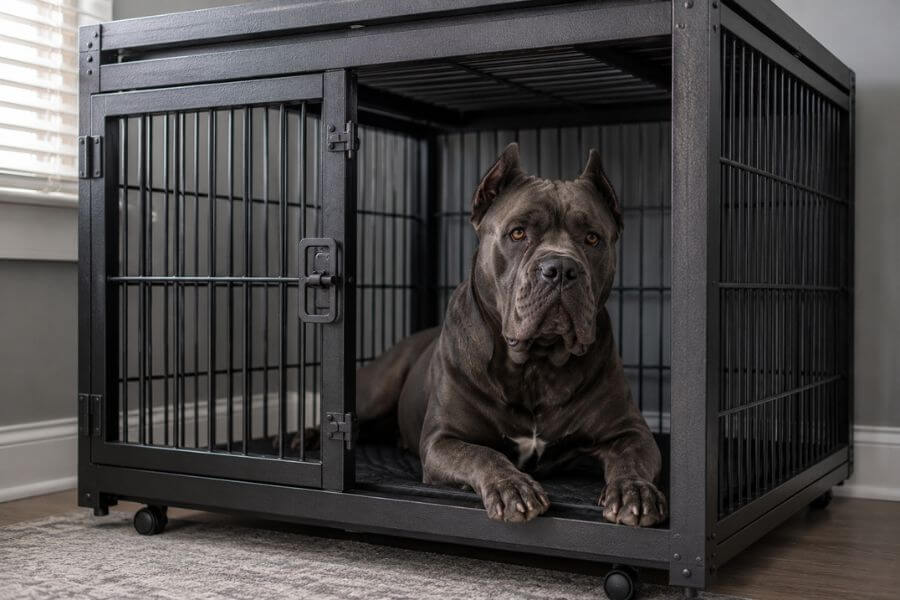 Read more about the article 4 Best Heavy-Duty Crates for Destructive Cane Corsos