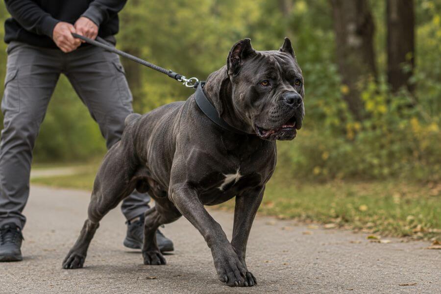 Read more about the article 6 Best Ways to Stop Cane Corso Leash Pulling Quickly