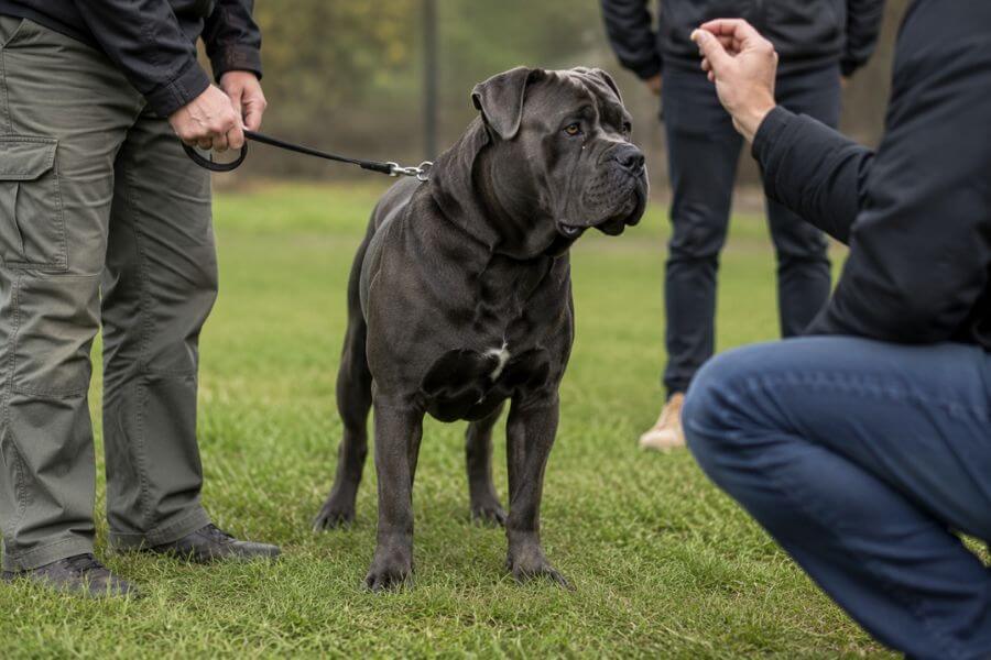 Read more about the article 6 Most Effective Socialization Drills for a Guarding Cane Corso