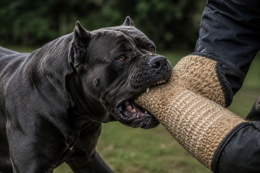 Read more about the article 12 Most Powerful Cane Corso Bite Force Facts and Myths